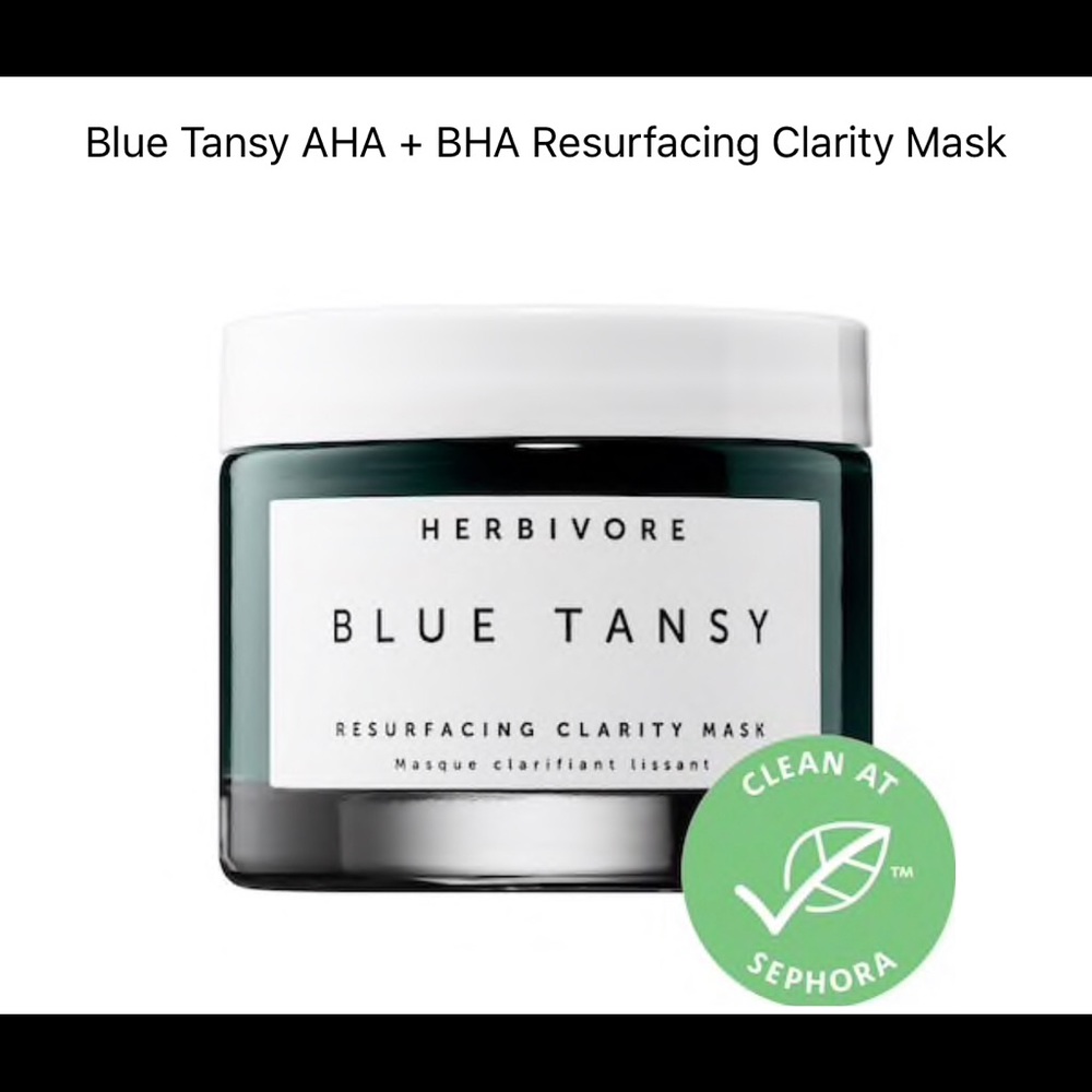 Herbivore Blue Tansy AHA BHA Mask
